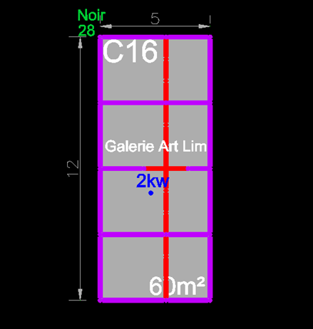 Art’Lim Gallery, Limoges.